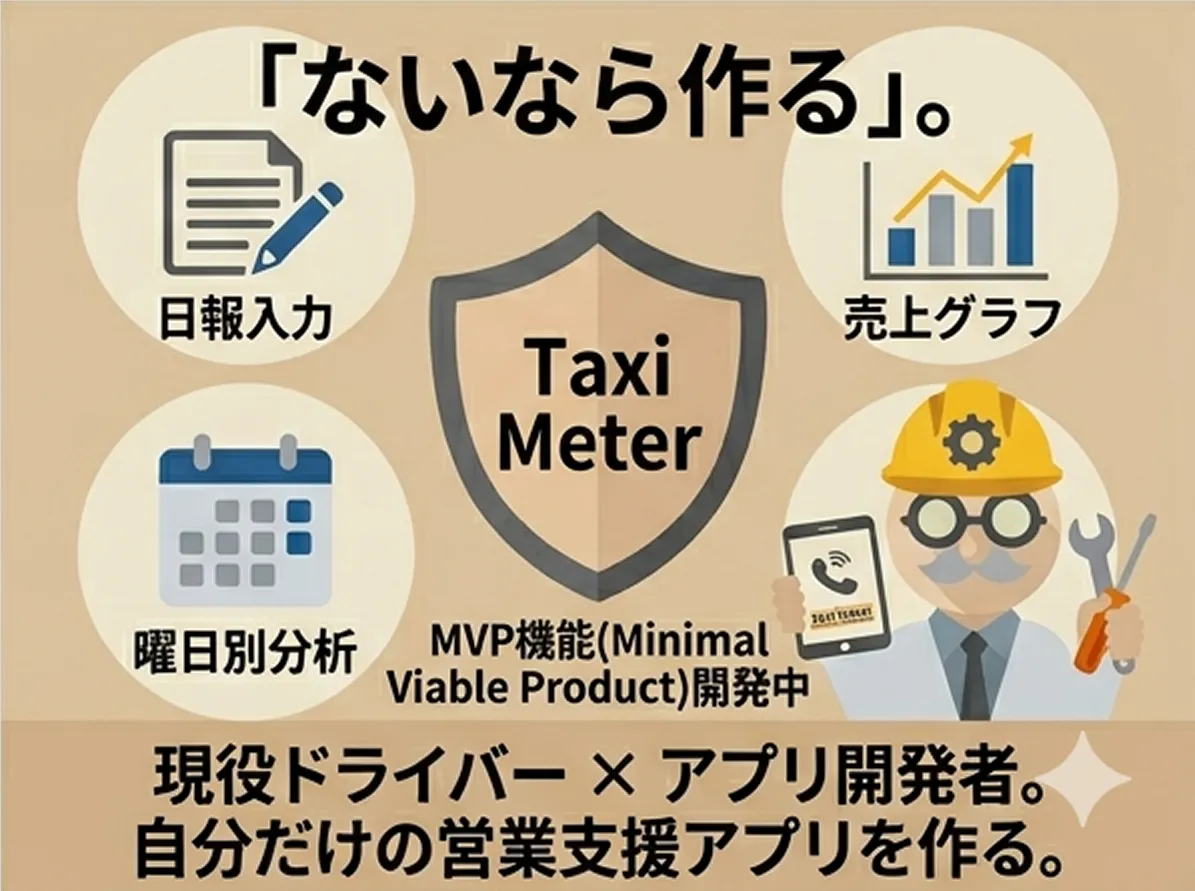 ないなら作る。現役ドライバー×アプリ開発者